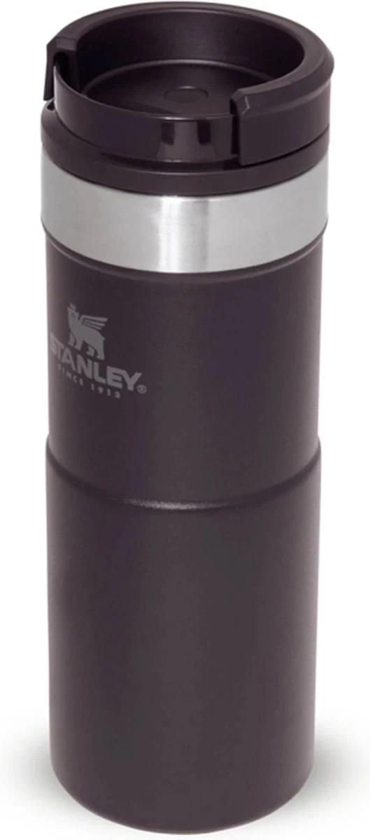 Stanley The NeverLeak™ Travel Mug 0,35L NEW - Thermosfles - Matt Black - Afbeelding 9