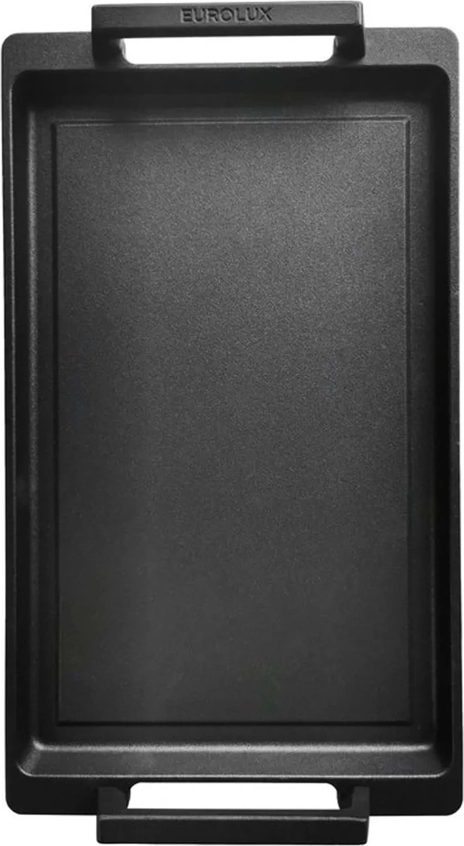 Eurolux Teppanyaki Plaat Met Grepen - 41 X 24 X 2.5 Cm - Zwart - Aluminium - Geschikt Voor Alle Warmtebronnen - Afbeelding 10