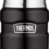 Thermos King Voedseldrager - 47 Cl - Mat Zwart