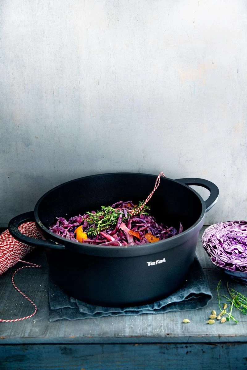 Tefal Trattoria Braadpan - Ø28 Cm - Inclusief Deksel - Afbeelding 3