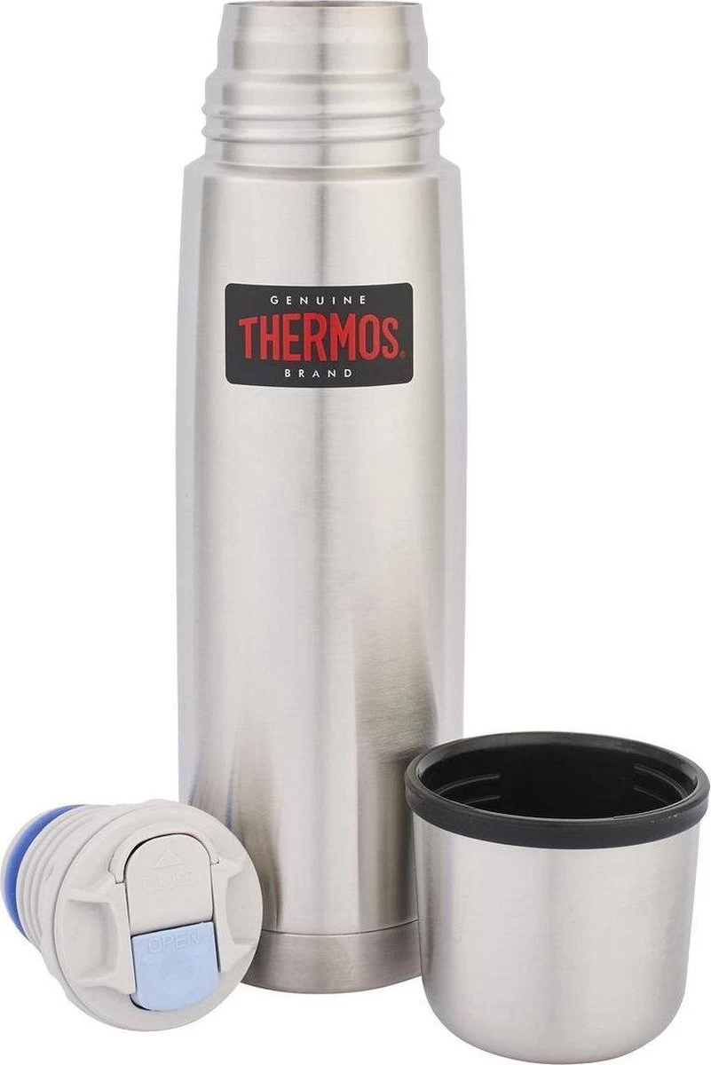 Thermos Isoleerfles - Thermax - 750 Ml - Zilver - Afbeelding 2