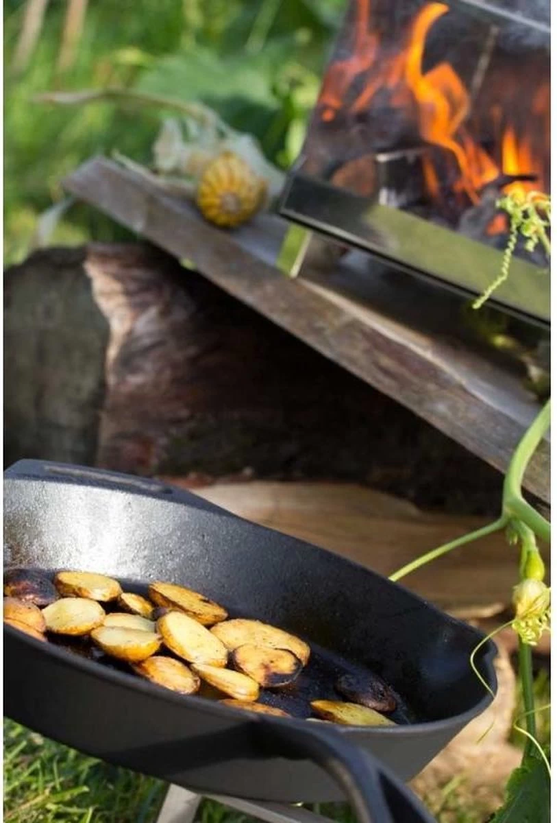 Petromax Skillet - Gietijzer - Koekenpan Met Steel En Handgreep - ø35cm Fp35t - Afbeelding 9