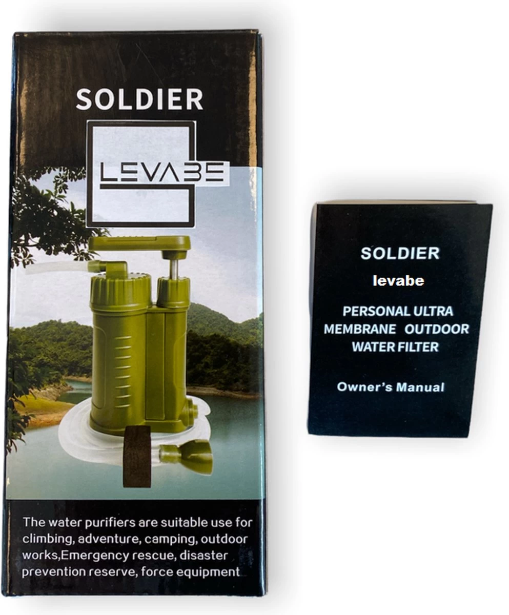 Luxe Water Filter Straw Incl. Waterzak - Complete Set - Waterfilter - Waterfles - Waterzuiveraar - Outdoor Life - Survival - BPA-vrij - Filtert 5000LL - Afbeelding 7